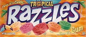Razzles Tropical Gum