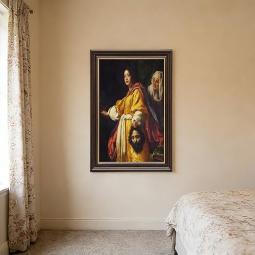 Toile Judith avec la tête d'Holopherne pour décor de bureau - 3