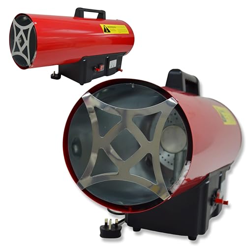 Industrial Portable LPG Gas Heater – Powerful Propane Space Heater for Workshop, Garage, Office & Large Rooms 15KW & 30KW (30Kw)