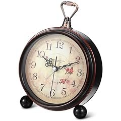 BESPORTBLE Vintage Style Alarm Clock Silent Antique Retro Table Clock Decorative Quiet Non Ticking photo BESPORTBLE Vintage Style Alarm Clock Silent Antique Retro Table Clock Decorative Quiet Non Ticking