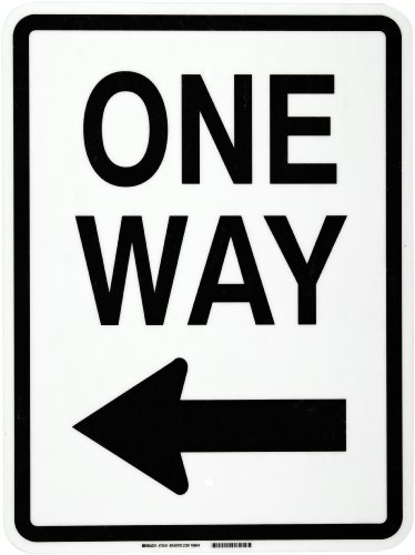 Panneau de signalisation anti-déformation Brady 75161 résistant aux chocs 45x61 cm
