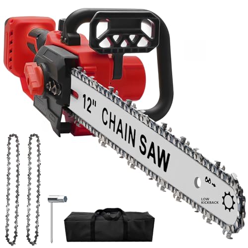 Cordless Chainsaw Compatible With Milwaukee M18 18V Battery