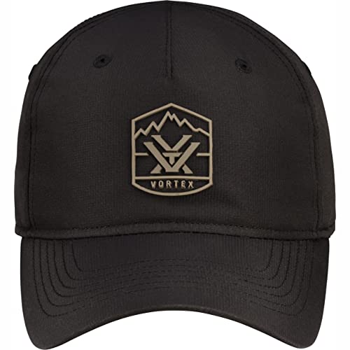 Vortex Óptica Total Ascent Performance Caps, Negro, talla única