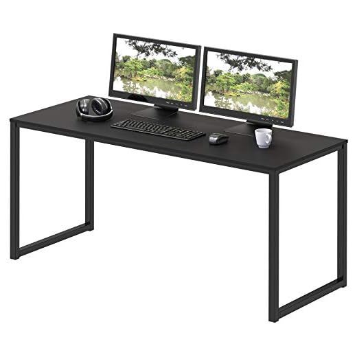 SHW Home Office 48-Inch Computer Desk, Black