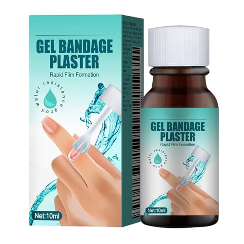 Gel Vendaje Yeso,Gel Líquido para el Cuidado de Heridas,Transpirable Vendaje Cuidado de la Piel,Gel Secado Rápido para El Cuidado Heridas,Vendaje Líquido Mejorado,Apositos Adhesivos Impermeables