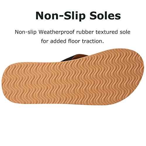 Women Open Toe Flip Flop, Non Slip Summer Holiday Beach Sandals Shower Shoes4