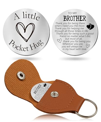 OUMILAN-Pocket-Hug-Token-Gifts-for-Men-Boyfriend-Girlfriend-Inspirational-Gift-for-Son-Daughter-Brother-with-Leather-Keychain