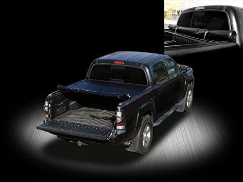 Lock & Roll-Up Style Soft Truck Bed Tonneau Cover 2004-2014 Compatible with Ford F150 Styleside/Lincoln Mark LT 5.5 Feet/66 Short Bed Models