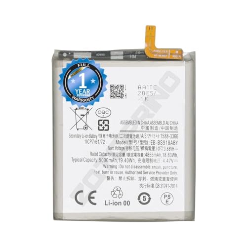Image of Original EB-BS918ABY Battery for Samsung Galaxy S23 Ultra SM-S918B, SM-S918B /DS, SM-S918U, SM-S918U1, SM-S918W, SM-S918N, SM-S9180, SM-S918E, Battery with 1 Year Warranty****(R117)