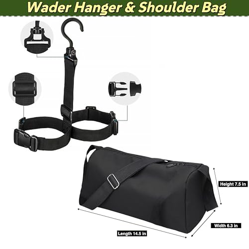 VZKAK Calças Waders de pesca para homens e mulheres, calças de vadear com pé de meia de neoprene, ca