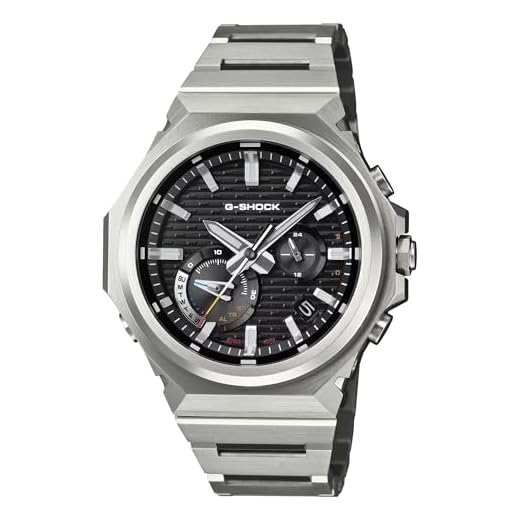 Casio G-SHOCK G-Steel GST-B1000D-1AER Herren Solar-Quarzuhr mit Bluetooth-Verbindung, Edelstahlarmband, Kratzfestes Mineralglas, Wasserdicht, Silber/Schwarz