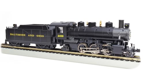 Bachmann Trains - Prairie 2-6-2 Locomotive w/Smoke & Tender - B&O&reg; #2458 - HO Scale