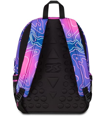 Seven Zaino Scuola Freethink, Rosa, Mapset Girl, Zaino Doppio Scomparto, Tasca Porta Pc O Tablet E Tasca Porta Borraccia, Zaino Medie E Superiori, Bambina Ragazza - 5