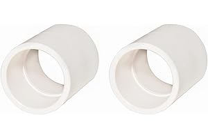 2-Inch White PVC Slip Coupling: Durable and Versatile Pipe Fitting Solution