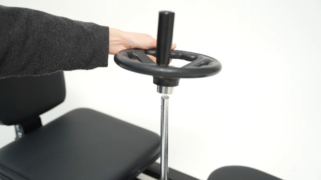 Estensore Per Gambe E Spagat Trainer In Acciaio, Con Manico Girevole E Blocco A 180°, Per Yoga, Danza E Arti Marziali, Carico Max 100 Kg