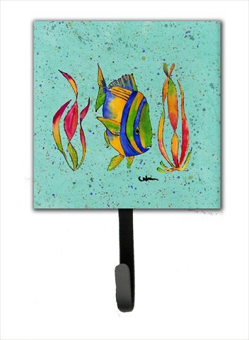 Tropical Fish Leash Holder Or Key Hook