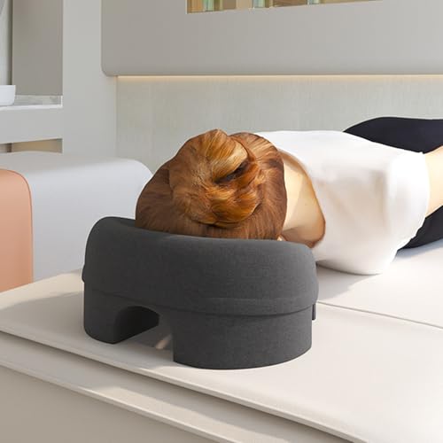 Almohada facial ergonómica para aliviar la presión de la cabeza en masajes 4