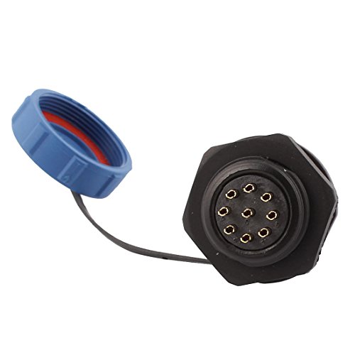 Conector de aviación SP2111/P 9 polos AC 500V miniatura 2