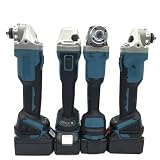 125mm Electric Brushless Angle Grinder Polishing Cutting Machine Cordless Angle Grinder Tool For 18V Battery Power Tools