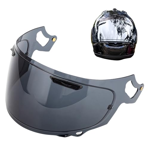 DODOGOD VAS-V MVシールド 紫外線 吸収 防曇レンズ 適合 RX-7X ASTRAL-X ASTRO-GX VECTOR-X XD ASTRO-GX RAPIDE-NEO ヘルメットバイザー (ダークブラウン)