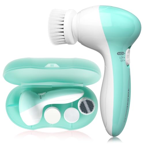 TOUCHBeauty Spazzola Elettrica Viso 4X più Efficace, 3...