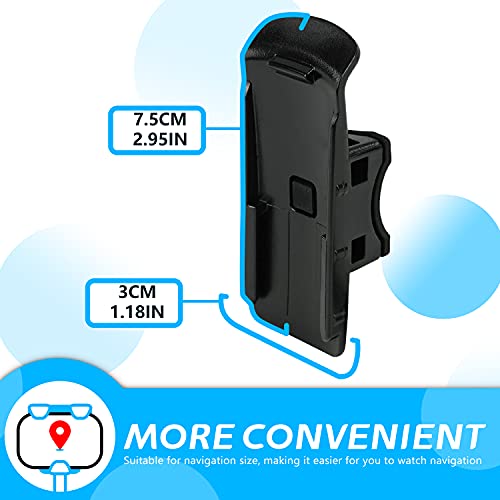 BOROLA Suporte de montagem de guiador de bicicleta/motocicleta compatível com GPS Garmin eTrex 10 20