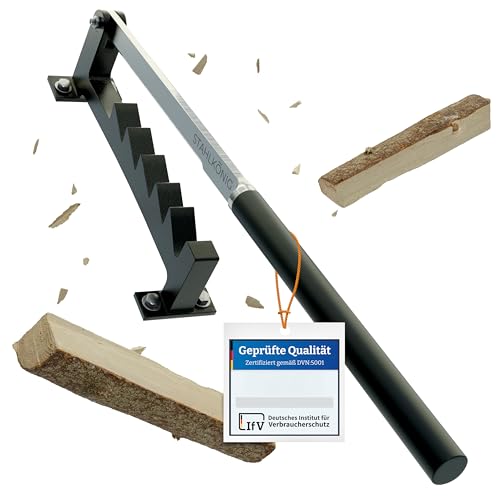 STAHLKÖNIG® Holzspalter Manuell | Rostfrei und langlebig durch...