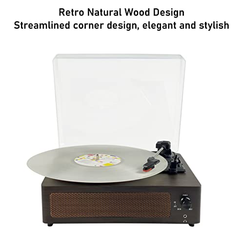 Tourne-disque rétro, tourne-disque 33/45/78 RPM sans fil pour la décoration de la maison pour le divertissement - Les Beatles, Paul McCartney, John Lennon, RIngo Starr, George Harrison Tourne-disque rétro, tourne-disque 33/45/78 RPM sans fil pour la décoration de la maison pour le divertissement – Image 7
