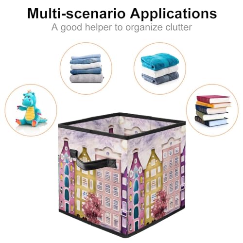 Boîte de rangement cube pliable pour libérer l'espace dans les placards - 3
