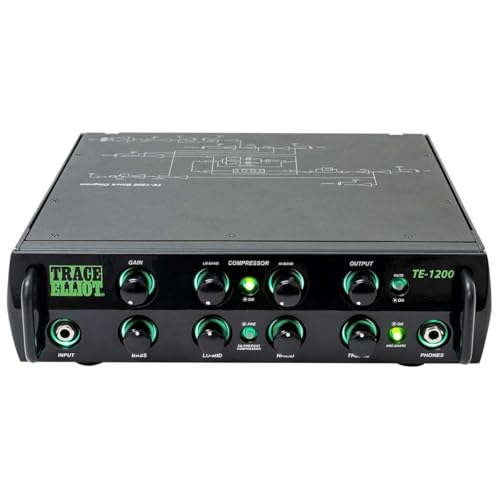 PEAVEY 03618570 Trace Elliot TE-1200 Bass Amplifier Head Portable Compact Amplifiers 1200-Watt RMS...