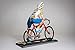 Guillermo Forchino The Cyclist Figurine – Hand-Painted Comic Art Resin Sculpture – Funny Gift for Cyclists, Bikers & Sports Enthusiasts – Collector’s Item