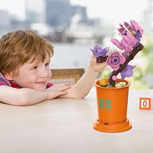 Flower Bouquet Building Sets | Artificial Flowers Bouquet Building Blocks Set | DIY Unique Decoratio