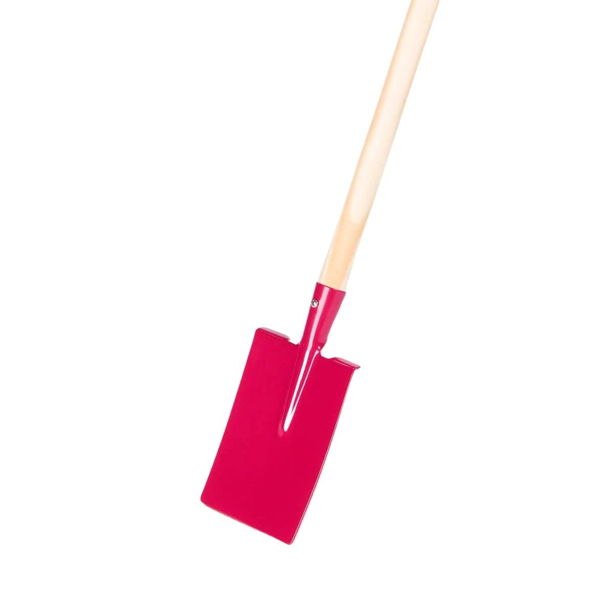 Rekord Kinder Gartengeräte Set 9-teilig Schaufel, Spaten, Rechen, Besen, Laubbesen, Grubber, Doppelhacke - Metall, Holz-Stiel (76cm) Gartenspielzeug, Kinder-Gartenwerkzeug