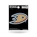 Rico Industries NHL Anaheim Ducks Die Cut Team Logo Short Sport Sticker