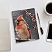 ZGHQHCDRH Cute Cardinal Birds Notebook Ruled Hardcover Loose Leaf Notebooks Women & Men Ring Binder Notebook 90 Pages for Work & Note Taking Journals for Writing (9