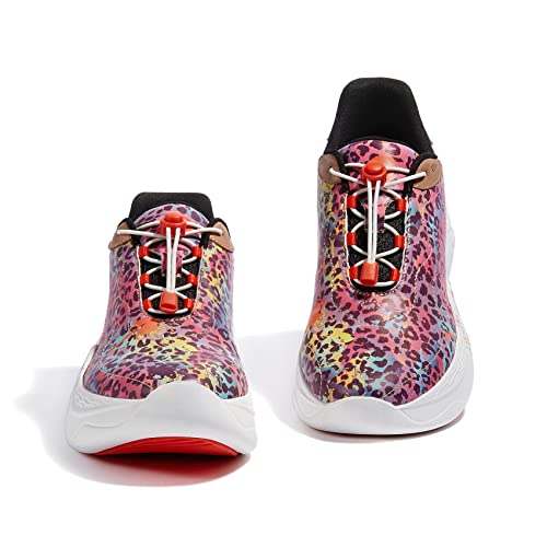 UIN Chunky Platform Sneakers for Women Colorful Lightweight Fashion Funky Floral Womens Sneakers Comfortable Slip in Shoes3