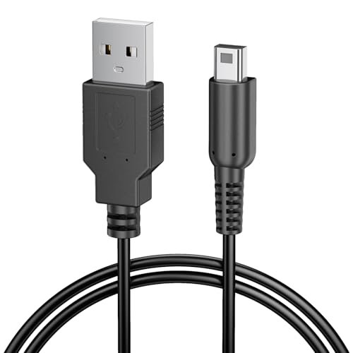 Meliya 3DS USB Charger Cable Compatible for Nintendo New 3DS/New 3DS XL/3DS XL/3DS/New 2DS XL/New 2DS/2DS XL/2DS/ DSi/DSi XL (3.9ft/120cm)