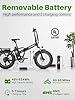 Likebike Folding Electric Bike for Adults with 500W Motor (Peak 720W),20" 4.0 Fat Tire Ebike,48V 13Ah Removable Battery UL 2849 Certified, Adults Electric Bicycles E-Bike,7-Speed and Front Suspension #2