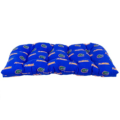 Image of College Covers Everything Comfy Florida Gators Indoor Outdoor Settee Loveseat Bench Cushions