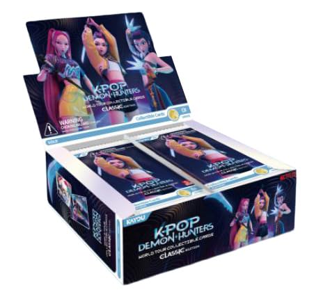 Espositore 20 Pz K-Pop Demon Hunters: Kayou - Collectible Cards Classic Edition 001 - Serie 1-B