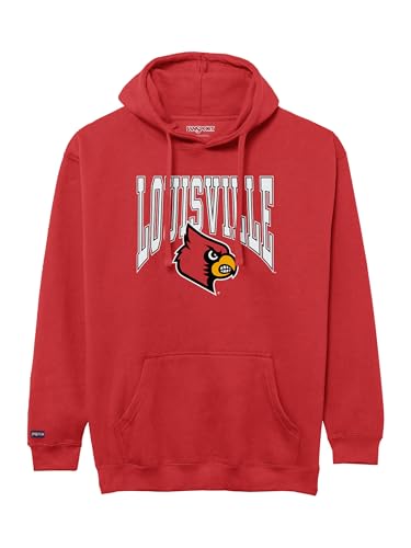 Image of JanSport NCAA Officially Licensed Rival Hoodie, Long Sleeve Unisex Sweatshirt, Cotton-Polyester Blend, Double-Layered Hood