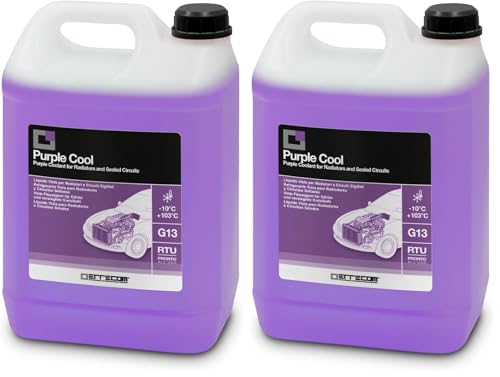 Liquide de radiateur violet antigel G13 ERRECOM 5 litres liquide refroidissement
