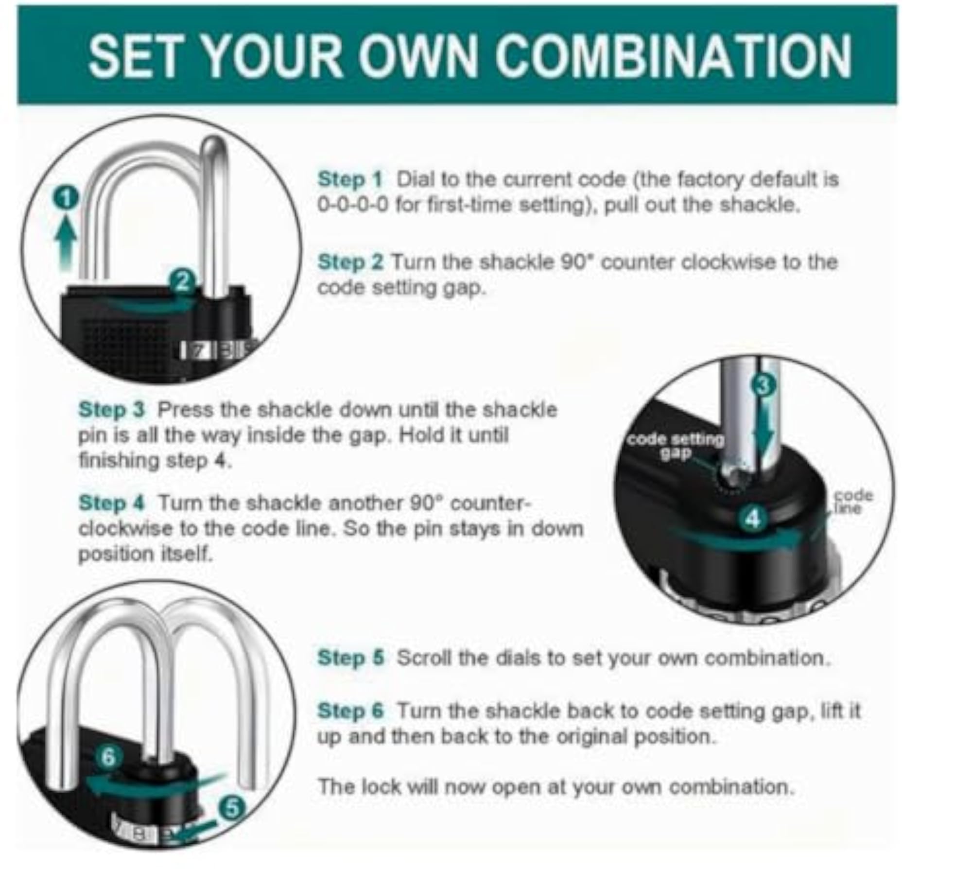 The Demon Closet 4 Digit Combination TSA Luggage Locks