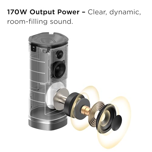TCL Z100 Wireless Home Theater Speaker with Dolby Atmos FlexConnect Technology with Bluetooth Music Streaming, 170W Output Power, Smart Calibration (Pack of 2) - image 7