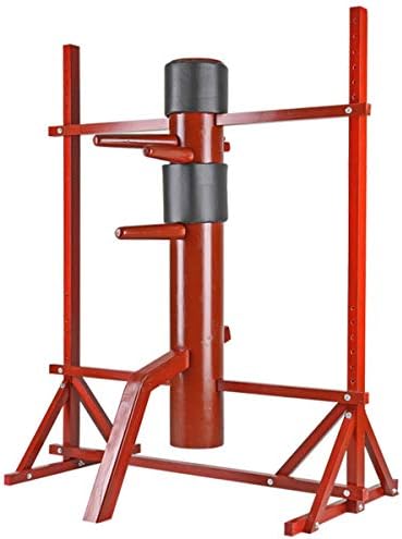 Wing Chun Dummy Adjustable Height Mook Yan Jong IP Man Training T...