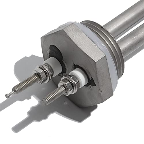 JINGERL 304ss DN25 BSP BSP Baixa Tensão DC 12V/24V/48V Elemento de Aquecimento Aquecedor de Imersão