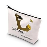 VAMSII Sid The Sloth Gift Oh Yummo! A Dandelion Zipper Pouch Makeup Bag (OH YUMMO!)