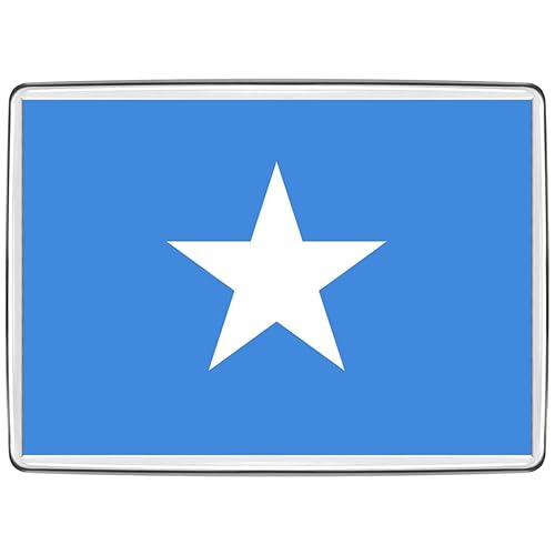 Pixly® Magnete da frigorifero con bandiera della Somalia, grande, souvenir della Somalia, idea regalo