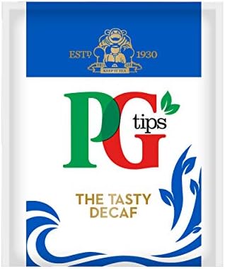 PG tips The Tasty Decaf 25 Enveloped Tea Bags, Pack of 6