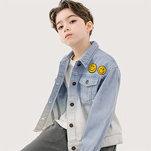 Magideal Funny Smiley Smile Happy Yellow Face Diy Applique Embroidered Sew Iron On Patch Sm-005 #TOP5